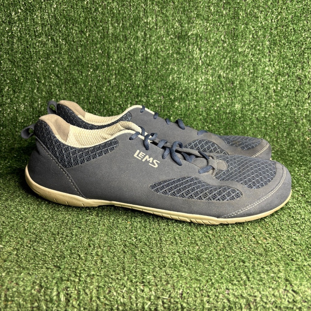 Lems Primal 2 Eclipse Barefoot Minimalist Zero Drop Sneakers Blue Mens Size 13